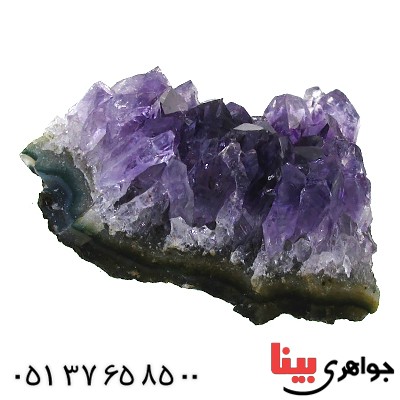 سنگ آمتیست برزیلی درشت و خوشرنگ سنگ درمانی _کد:12360