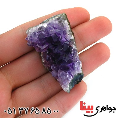 سنگ آمتیست برزیلی درشت و خوشرنگ سنگ درمانی _کد:12360