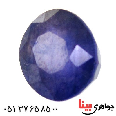 نگین انگشتر یاقوت کبود آفریقا خوش تراش و چشمگیر _کد:12385