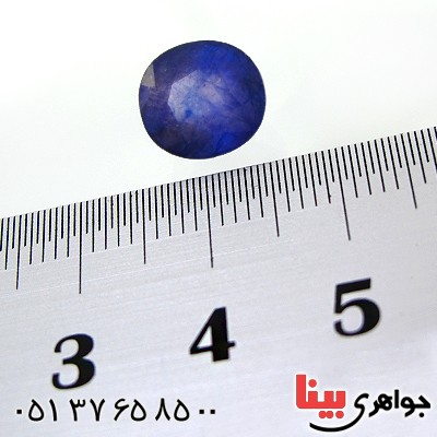 نگین انگشتر یاقوت کبود آفریقا خوش تراش و چشمگیر _کد:12385