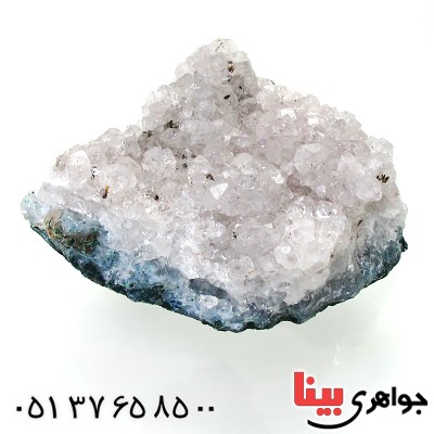 سنگ آمتیست سفید درشت و خوشرنگ سنگ درمانی _کد:12389