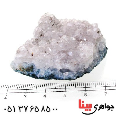 سنگ آمتیست سفید درشت و خوشرنگ سنگ درمانی _کد:12389