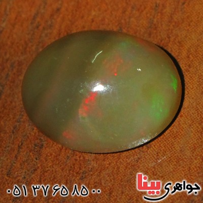 نگین انگشتر اوپال هفت رنگ خاص و زیبا _کد:12414
