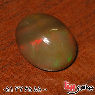 نگین انگشتر اوپال هفت رنگ خاص و زیبا _کد:12414