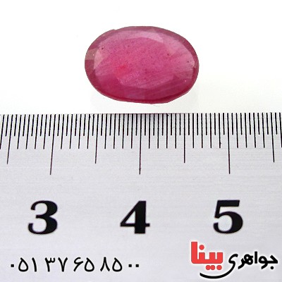 نگین انگشتر یاقوت سرخ آفریقا شفاف و خوشرنگ _کد:12421