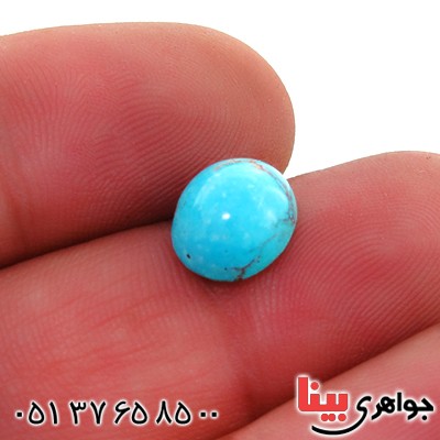 نگین انگشتر فیروزه نیشابوری شجری خوش نقش و رنگ _کد:12456