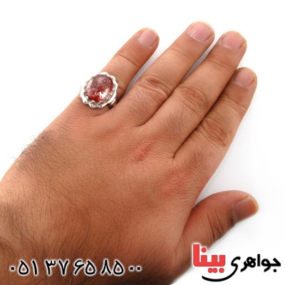 انگشتر در منظره ای مردانه درشت و خوش نقش کلاسیک _کد:12466
