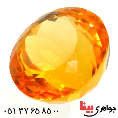 نگین انگشتر سیترین درشت عالی و ناب _کد:12467