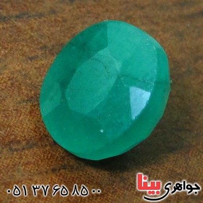 نگین انگشتر زمرد خوشرنگ خاص و چشمگیر _کد:12485