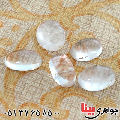 نگین انگشتر در نجف درشت و شفاف بیضی _کد:12490