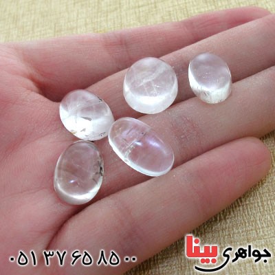 نگین انگشتر در نجف درشت و شفاف بیضی _کد:12490