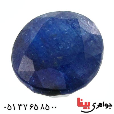 نگین انگشتر یاقوت کبود خوش تراش و چشمگیر _کد:12498