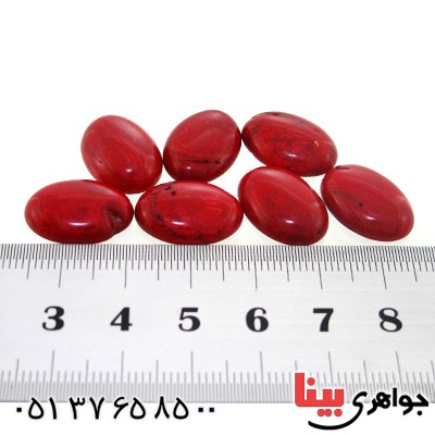 نگین انگشتر مرجان اصل درجه یک عالی _کد:12531
