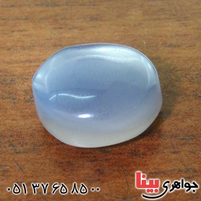 نگین انگشتر عقیق یمنی کبود آبدار درشت درجه یک _کد:12549