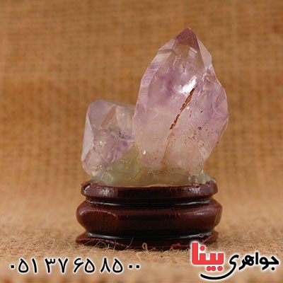 سنگ آمتیست برزیلی دکوری سنگ درمانی _کد:12678
