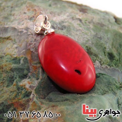 گردنبند مرجان اصل درجه یک سنگ درمانی _کد:12766