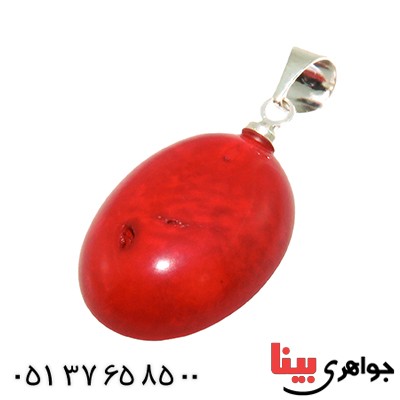 گردنبند مرجان اصل درجه یک سنگ درمانی _کد:12766
