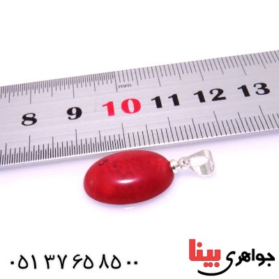 گردنبند مرجان اصل درجه یک سنگ درمانی _کد:12766