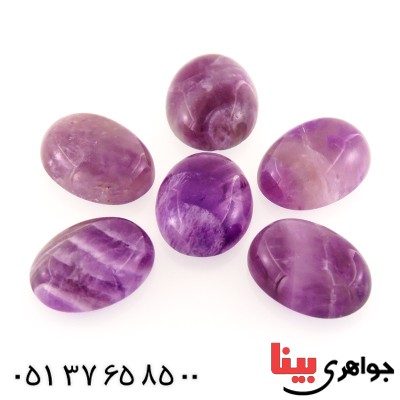 نگین انگشتر آمتیست برزیلی درجه یک _کد:12778