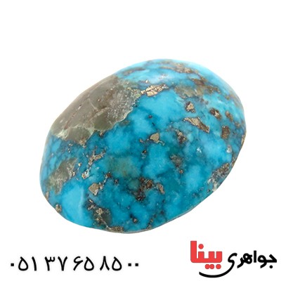 نگین انگشتر فیروزه نیشابوری شجری خوش نقش _کد:12815