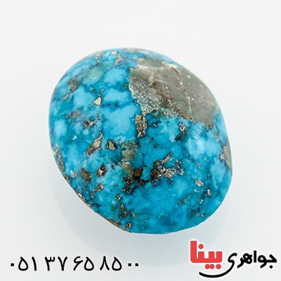 نگین انگشتر فیروزه نیشابوری شجری خوش نقش _کد:12815