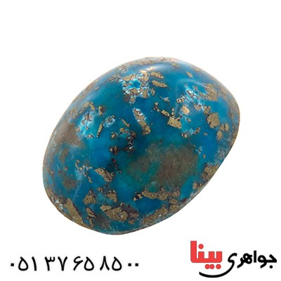 نگین انگشتر فیروزه نیشابوری شجری سنگین خوش نقش _کد:12830