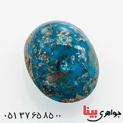 نگین انگشتر فیروزه نیشابوری شجری سنگین خوش نقش _کد:12830