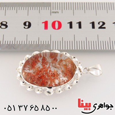 گردنبند در منظره ای طرح طبیعت پاییزی _کد:12836
