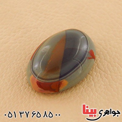 نگین انگشتر عقیق یمنی باباقوری خوش نقش و رنگ _کد:12859