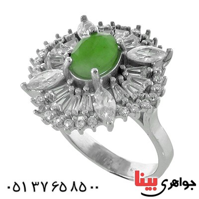 زنانه رودیوم درشت و سنگین مدل مهتا _کد:12892 زنانه رودیوم درشت و سنگین مدل مهتا _کد:12892