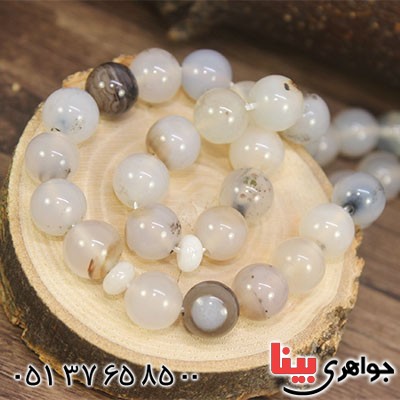 تسبیح عقیق شجری 33 دانه ای درشت و سنگین _کد:12910