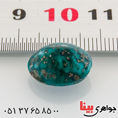 نگین انگشتر فیروزه نیشابوری شجری خوش نقش _کد:12933