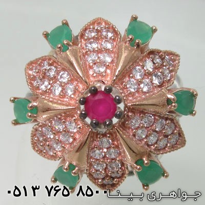 انگشتر چند جواهر پر نقش ماهاراجه
