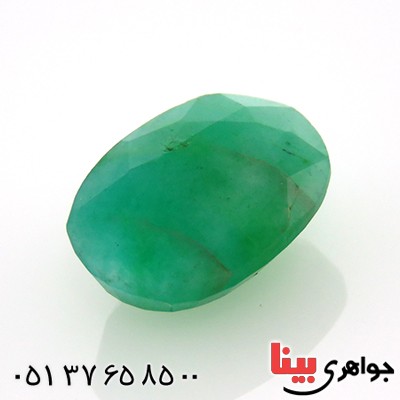 نگین انگشتر زمرد خوش تراش و چشمگیر _کد:12963