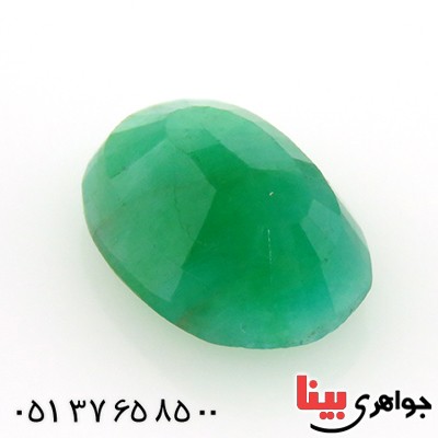نگین انگشتر زمرد خوش تراش و چشمگیر _کد:12963