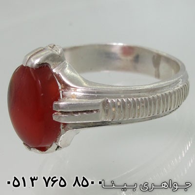 انگشتر عقیق چهار رنگ