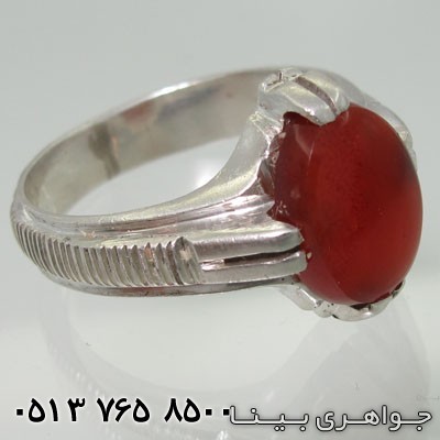 انگشتر عقیق چهار رنگ