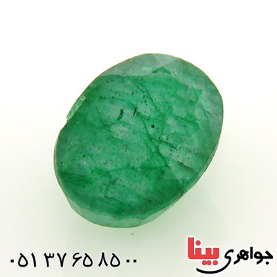 نگین انگشتر زمرد بیضی زیبا _کد:12969