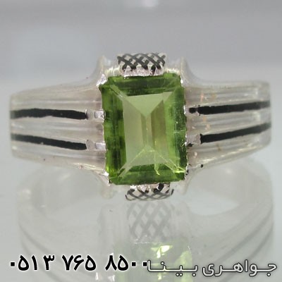 انگشتر زبرجد سیاه قلم