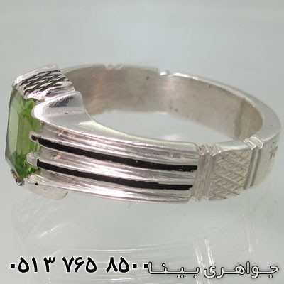 انگشتر زبرجد سیاه قلم