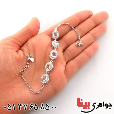 دستبند در نجف میکروستینگ زنانه مدل نوشا _کد:12993