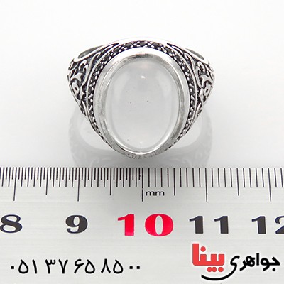 انگشتر در نجف اسلیمی مردانه سنگین میکروستینگ _کد:13014