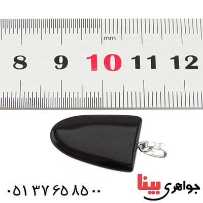 گردنبند عقیق سیاه (اونیکس)  _کد:13095
