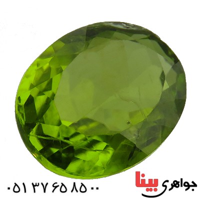 نگین انگشتر زبرجد زلال و خوشرنگ _کد:13154