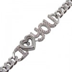 زنانه سنگین رودیوم مدل i love u _کد:13202