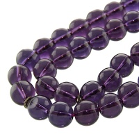 تسبیح آمتیست 33 دانه ای درشت خوشرنگ 