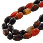 تسبیح عقیق سلیمانی 33 دانه ای هلی خوشرنگ _کد:13216