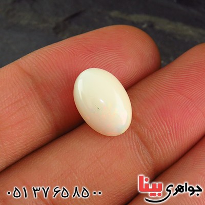 نگین انگشتر اوپال سفید _کد:13314