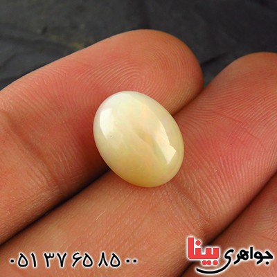 نگین انگشتر اوپال شفاف و زیبا _کد:13328