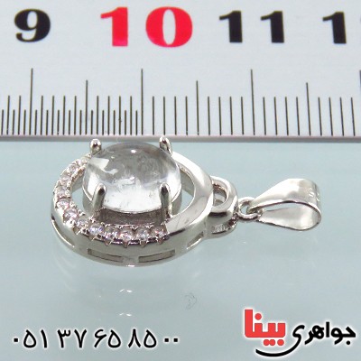 گردنبند در نجف زنانه رودیوم مدل نادیا _کد:13388